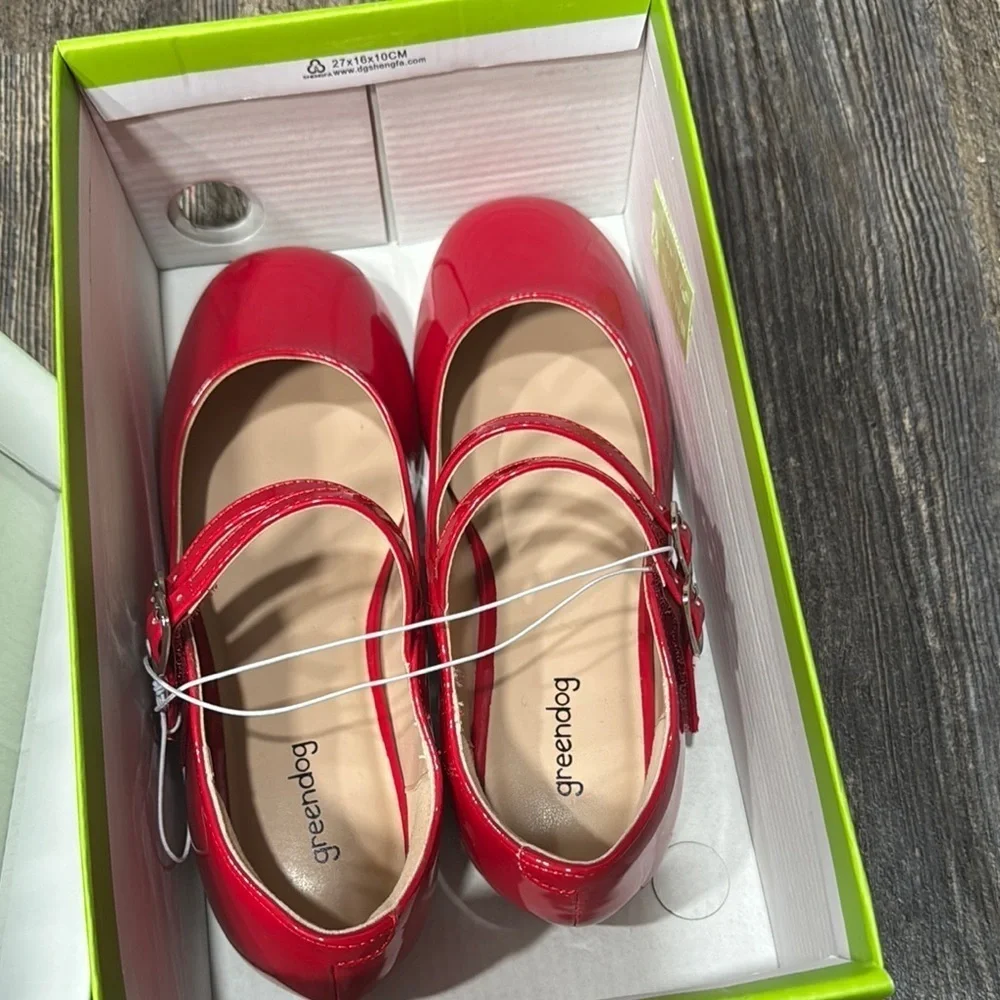Greendog Red Kids Shoes
